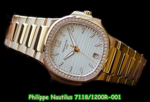 สถาที่รับซื้อนาฬิกาPhilippe Nautilus 7118/1200R-001 Rose Gold